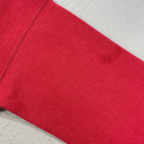 Vintage JanSport Sweatshirt Indiana‎ Small Red Crewneck Pullover Spell Hoosiers - Picture 5 of 9